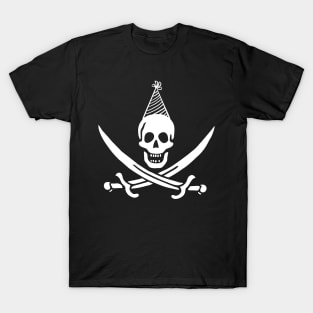 Pirate Birthday - Skull and Crossbones T-Shirt